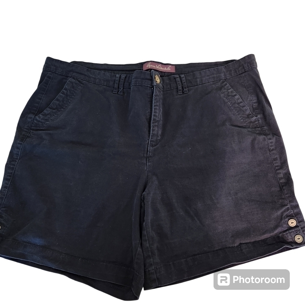 Gloria Vanderbilt Navy Shorts